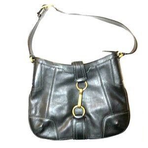 Vintage Coach Bag with Gold tone hardware